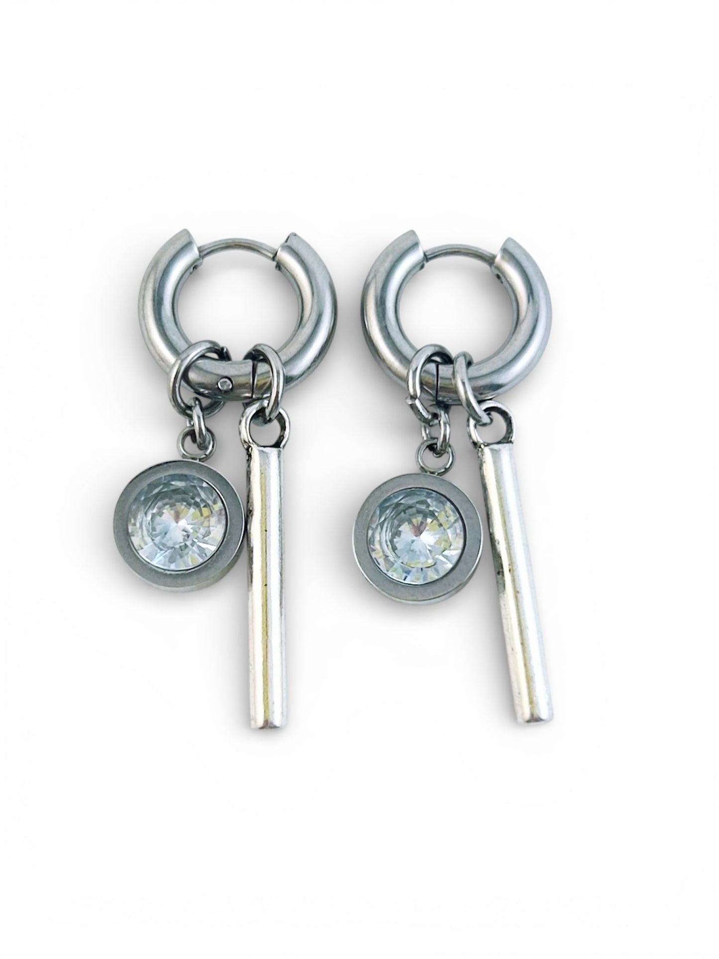 Style Switch Hoops - Silver