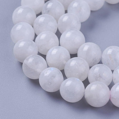 Rainbow Moonstone Gemstone Beads