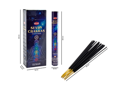 Hem Seven Chakras Hexa Incense Sticks Epic Saves